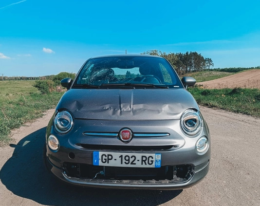 Fiat 500 cena 36900 przebieg: 10500, rok produkcji 2022 z Złocieniec małe 92